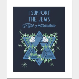 Support the Jews Posters and Art